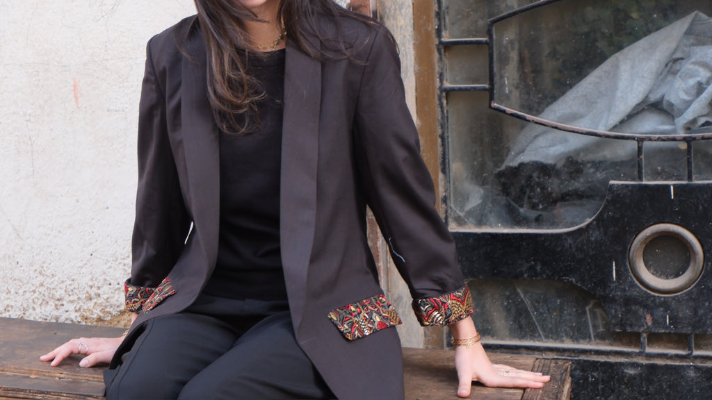 Classic Noir Blazer