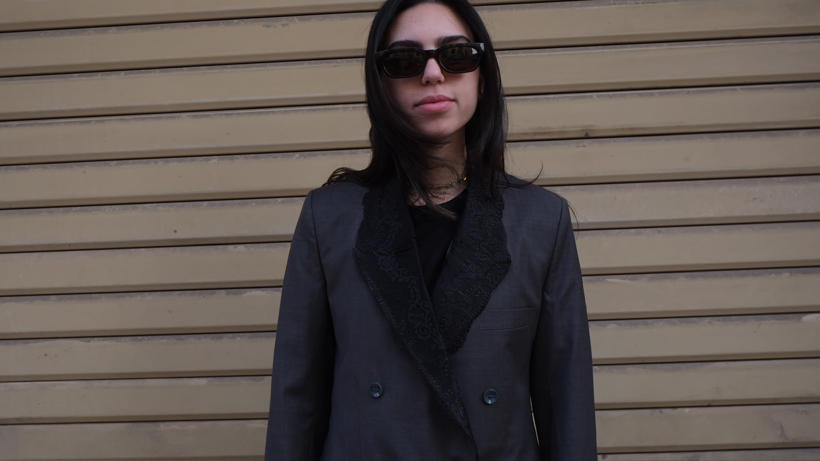 Midnight Lace Blazer