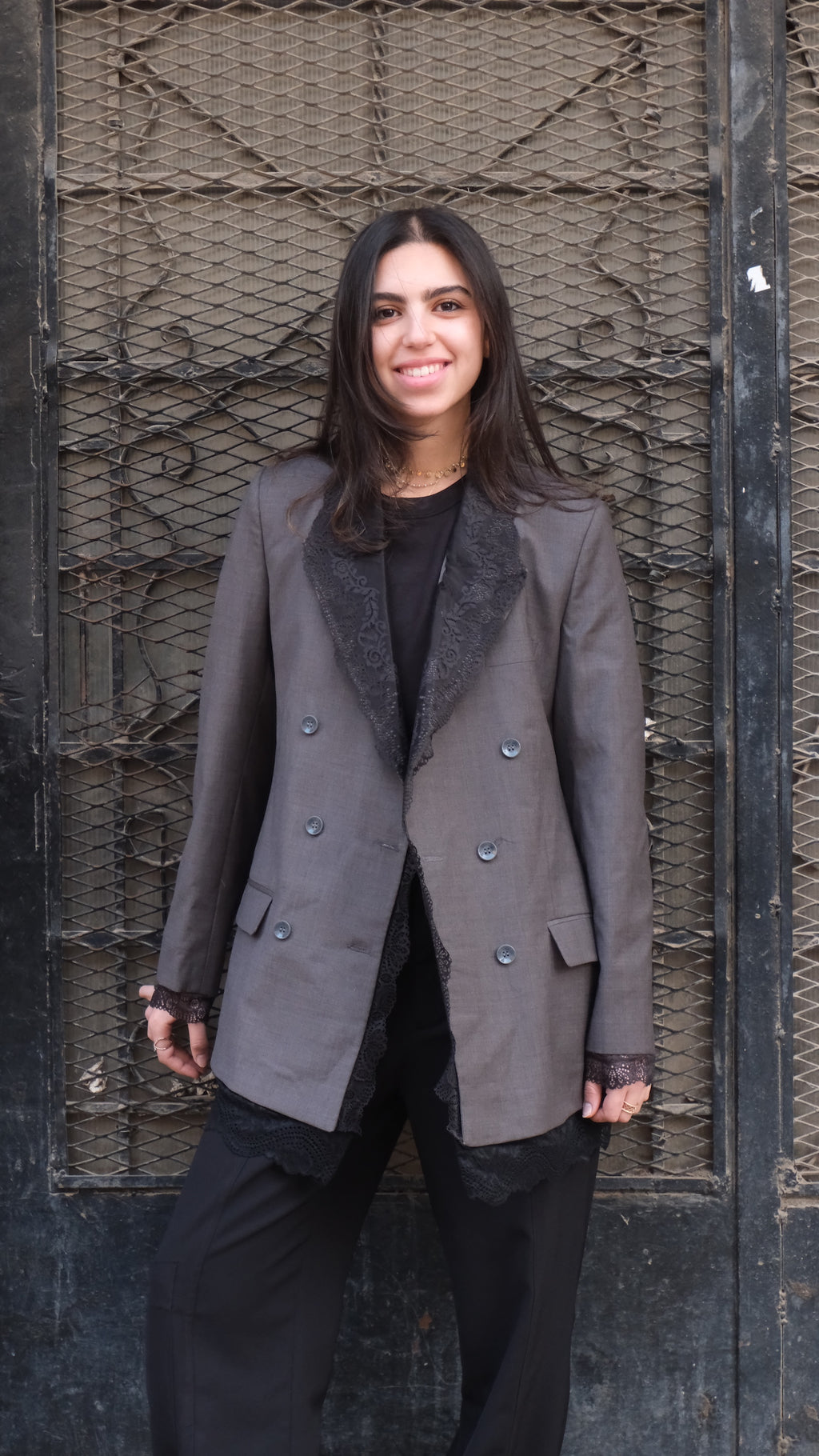 Midnight Lace Blazer