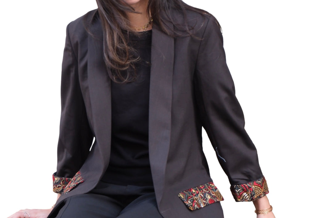 Classic Noir Blazer