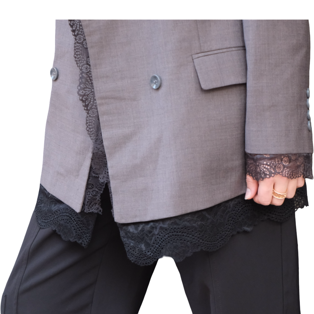 Midnight Lace Blazer