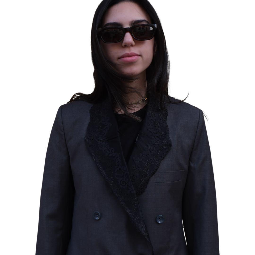 Midnight Lace Blazer