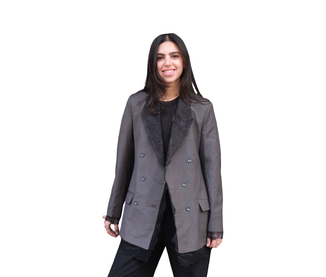 Midnight Lace Blazer